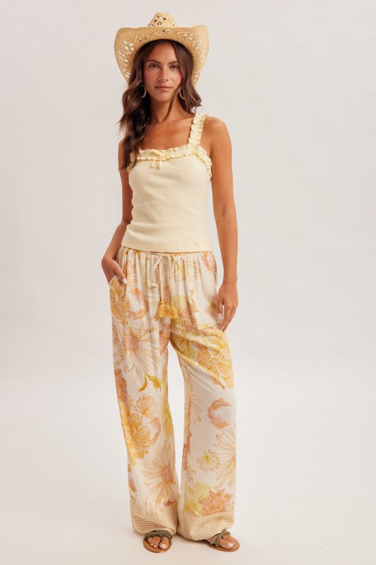 Sunbeam Ruffle Tank