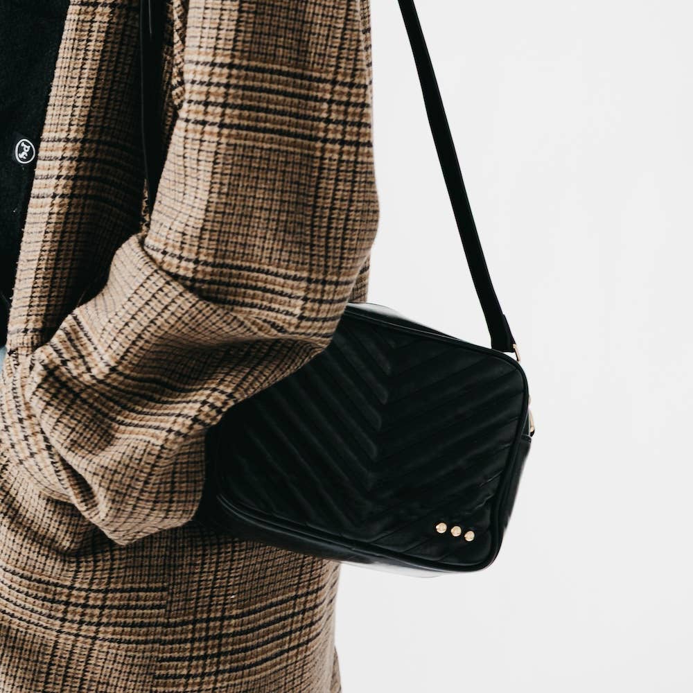 Coco Quilted Camera Crossbody Bag - 2 Colors