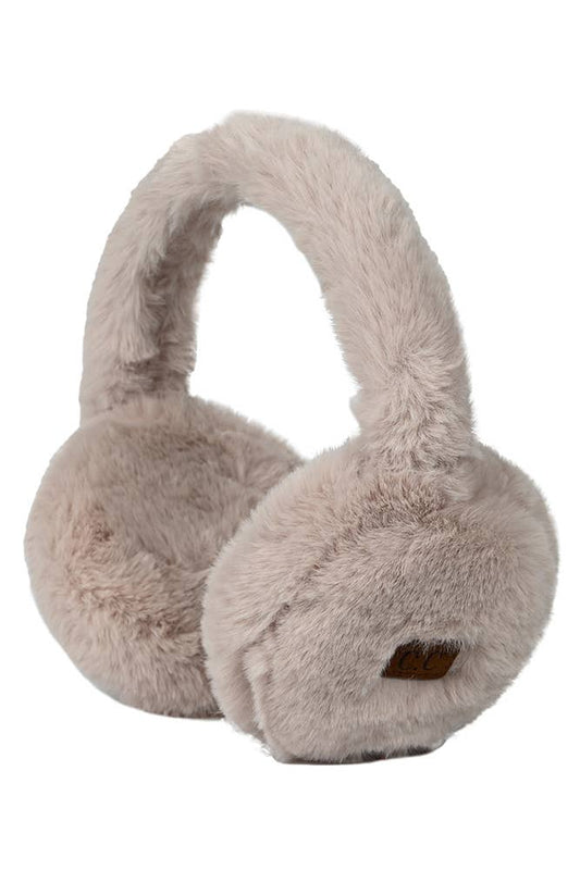C.C Faux Fur Must Have Winter Warm Earmuff - 3 Colors