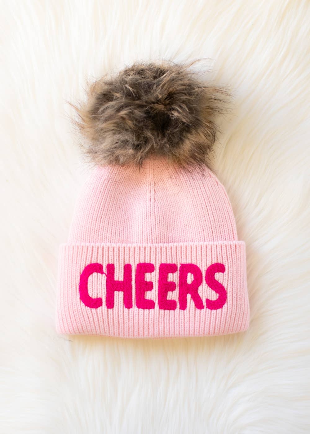 Cheers Knit Pom Hat
