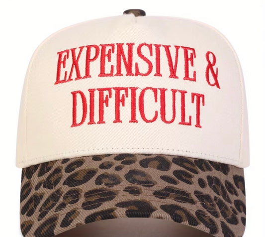 Expensive & Difficult Embroidered Hat