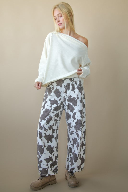 Sofia Boat Neck Long Sleeve Top - FINAL SALE