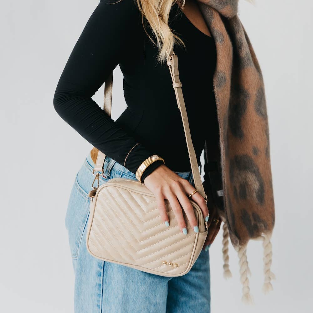 Coco Quilted Camera Crossbody Bag - 2 Colors