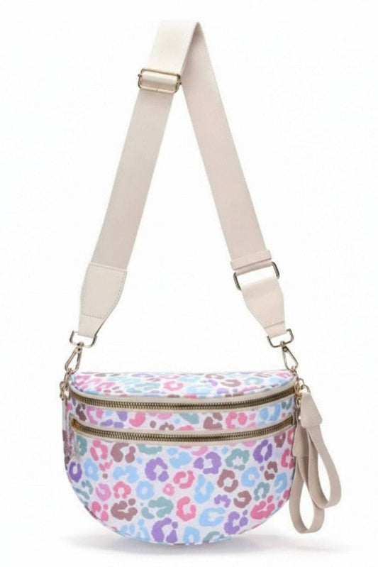 Leopard Sling Crossbody Bag