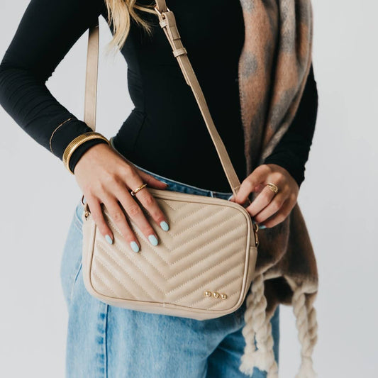 Coco Quilted Camera Crossbody Bag - 2 Colors
