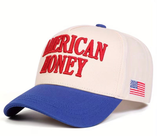 American Honey Embroidered Hat