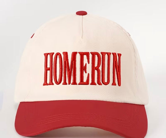 Home Run Embroidered Hat