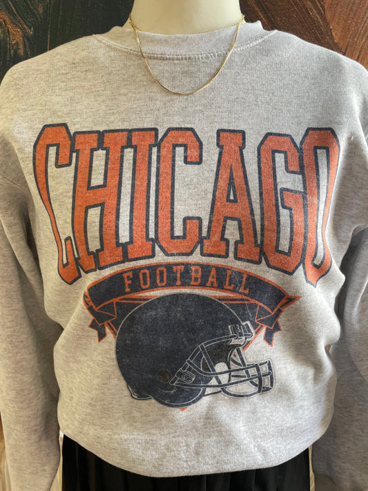 Chicago Football Graphic Sweatshirt