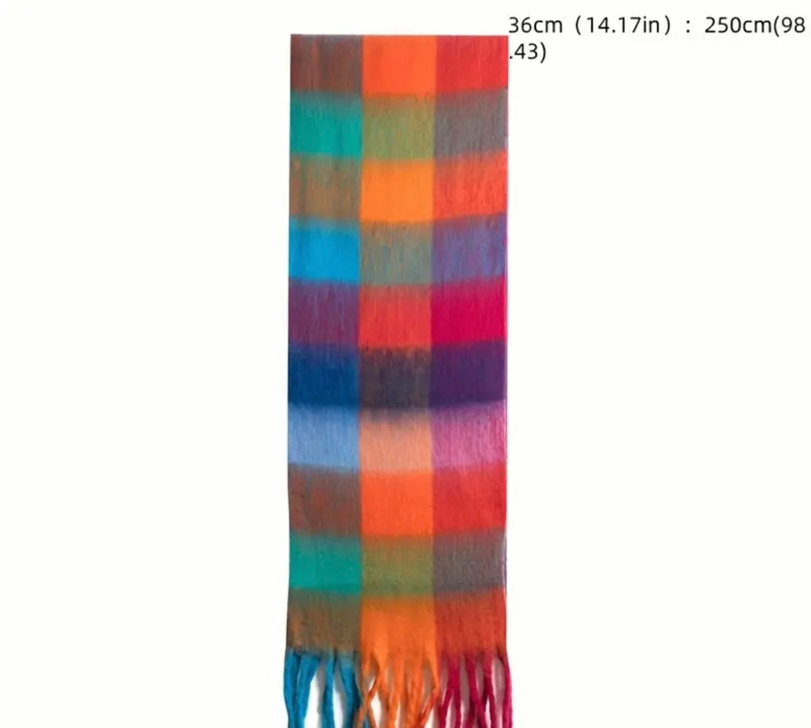 DOORBUSTER DEAL - Soft & Fluffy Scarf - Multi Color