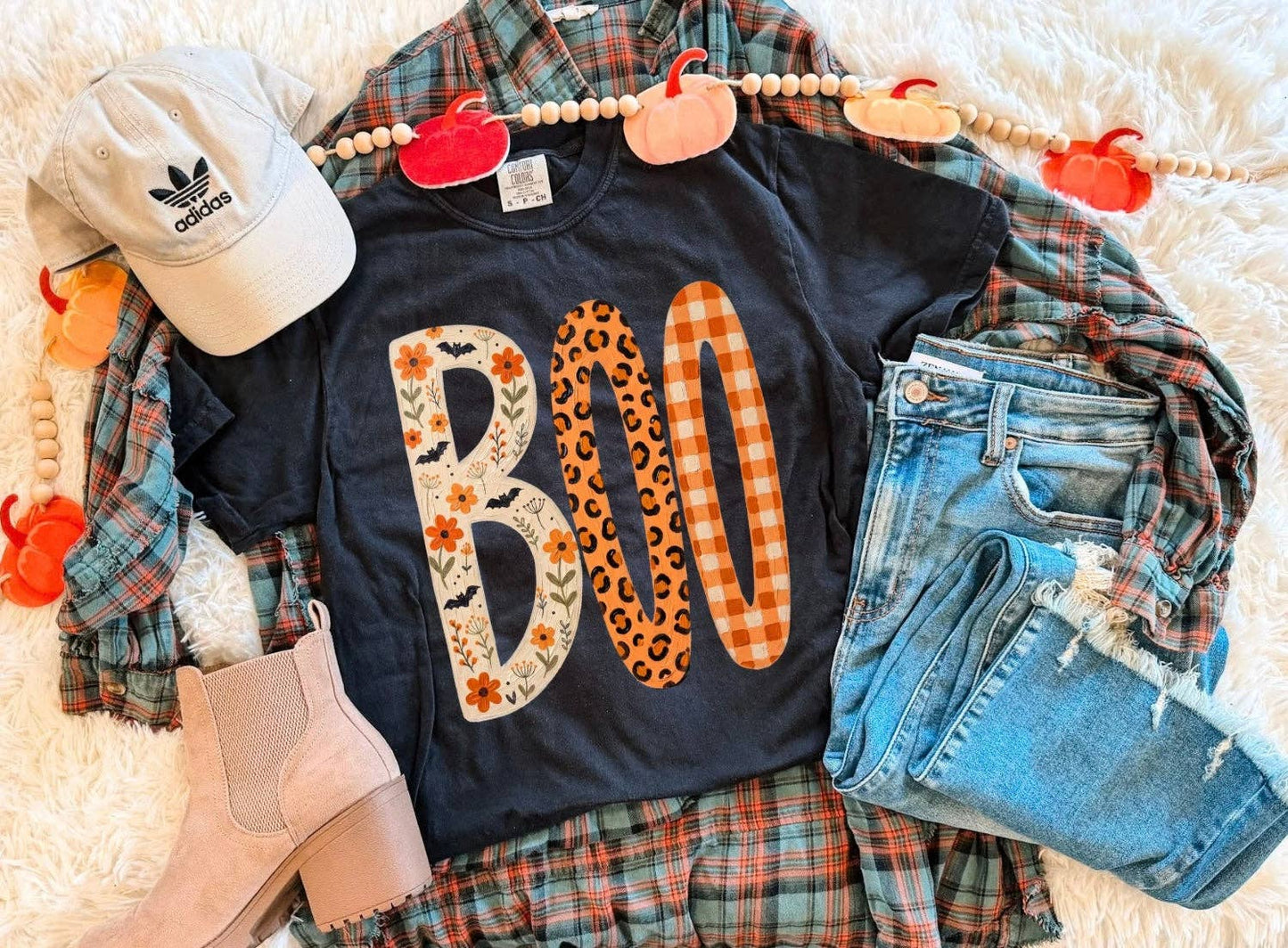 BOO Pattern Tee