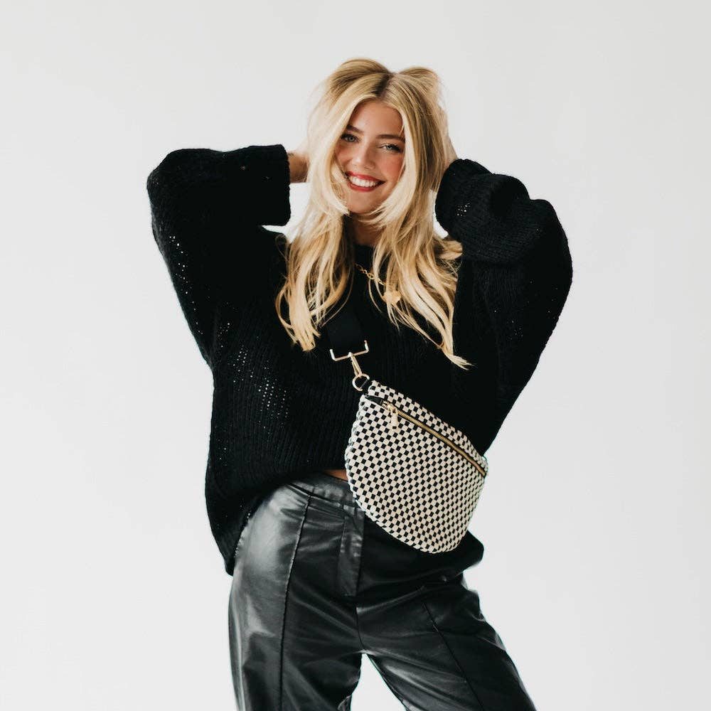 Westlyn Woven Bum Bag - 2 Colors