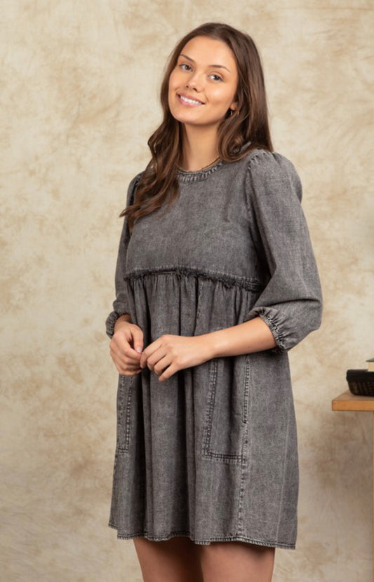Avery Chambray Dress