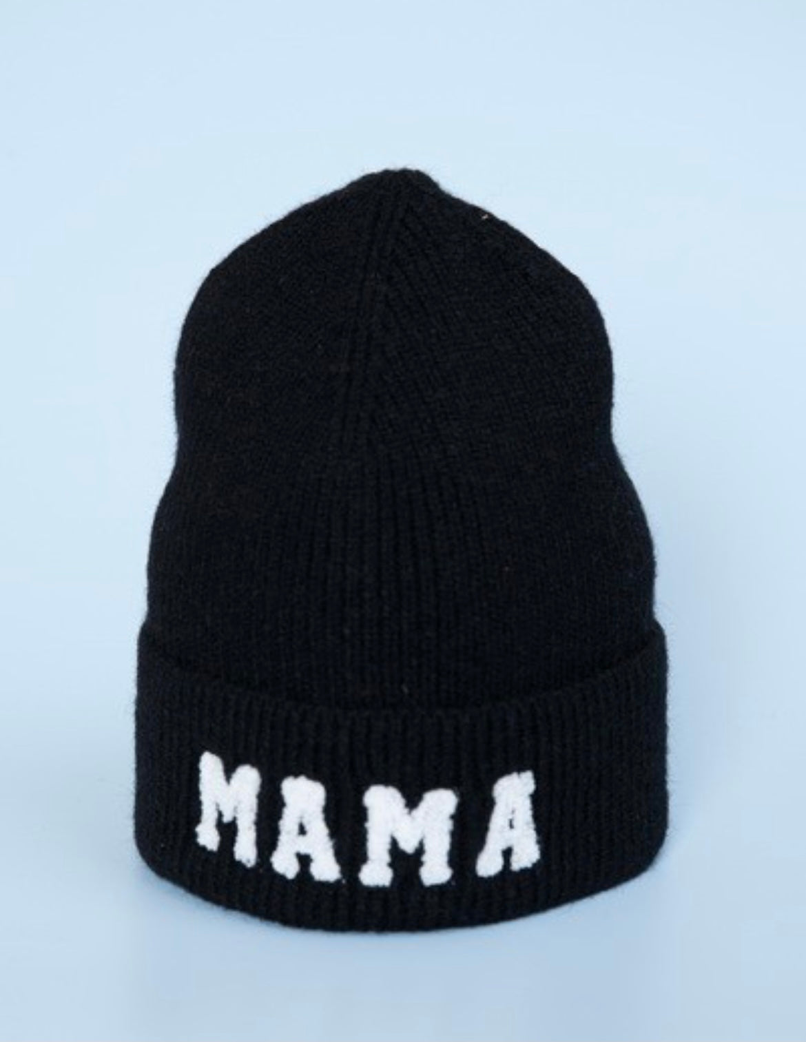 MAMA Beanie Hat - Black